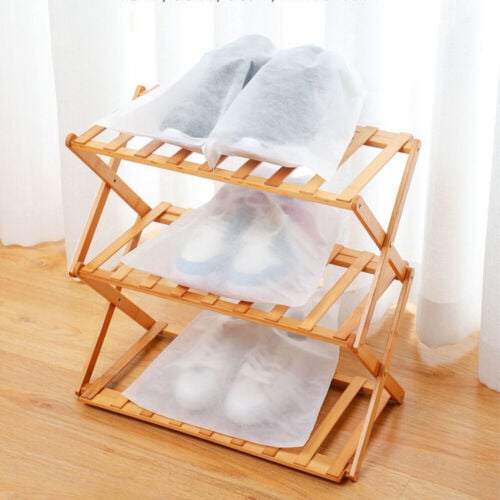 Reusable Drawstring Fabric Storage Bags