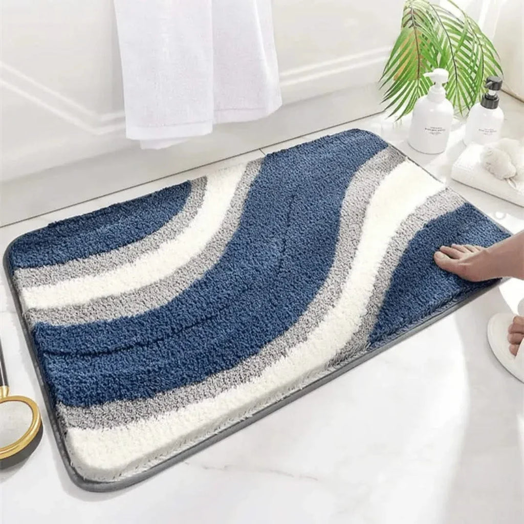 Soft Woven Bath Rug in Three Colourways