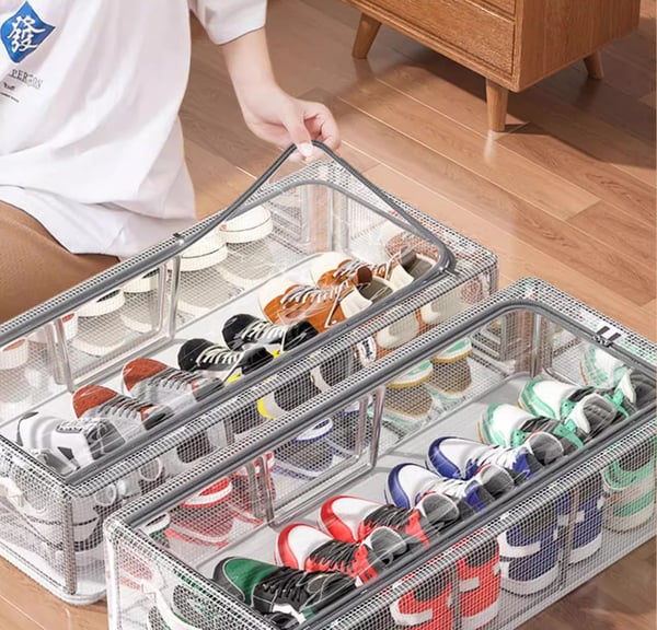 Foldable Shoe and Clothes Organizer