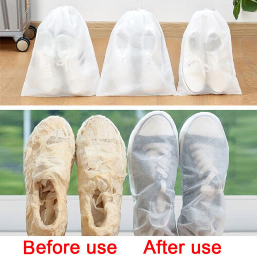 Reusable Drawstring Fabric Storage Bags