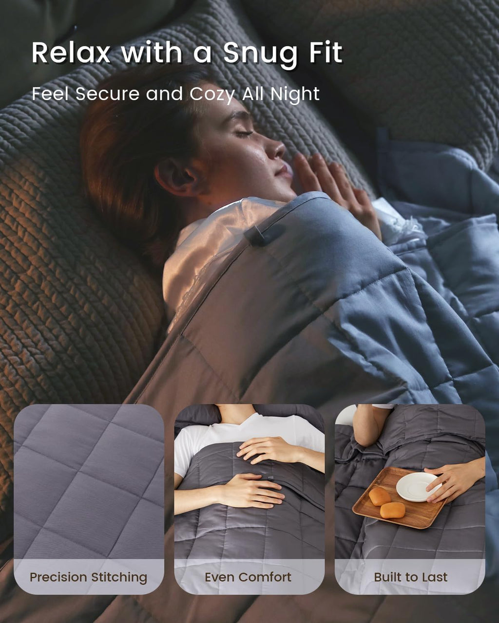 Glass-Bead Weighted Blanket in Five Weights