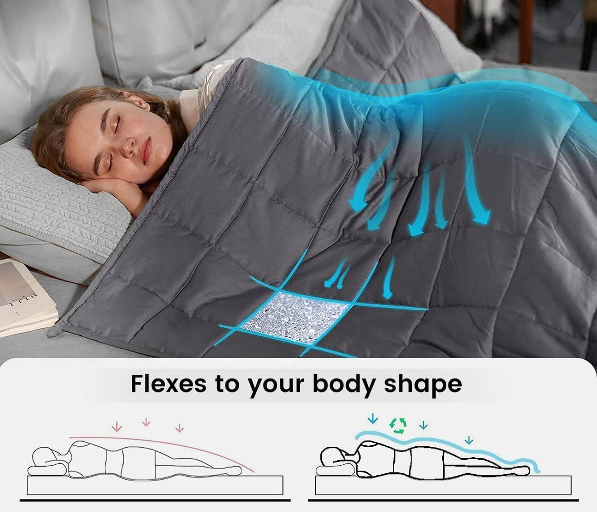 Glass-Bead Weighted Blanket in Five Weights