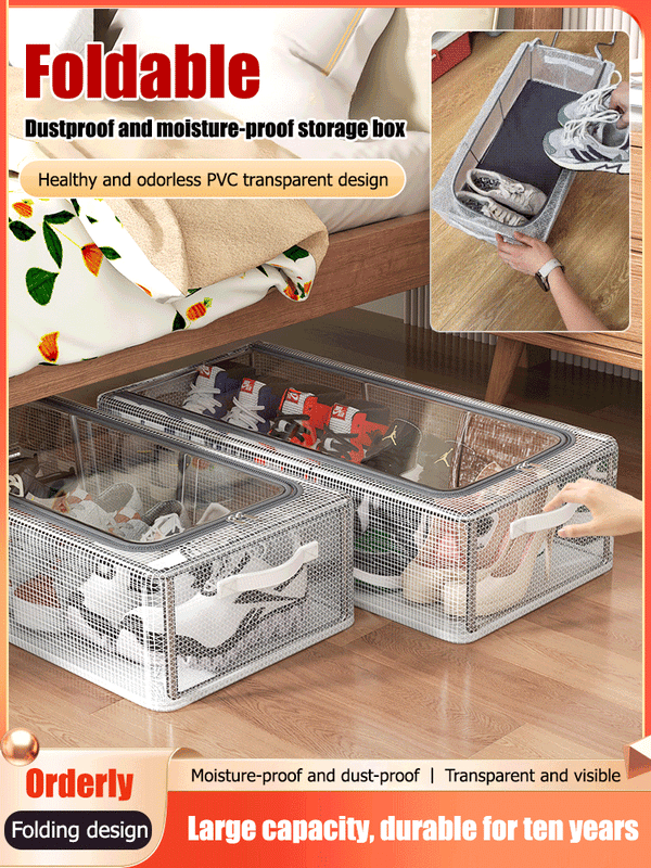 Foldable Shoe and Clothes Organizer
