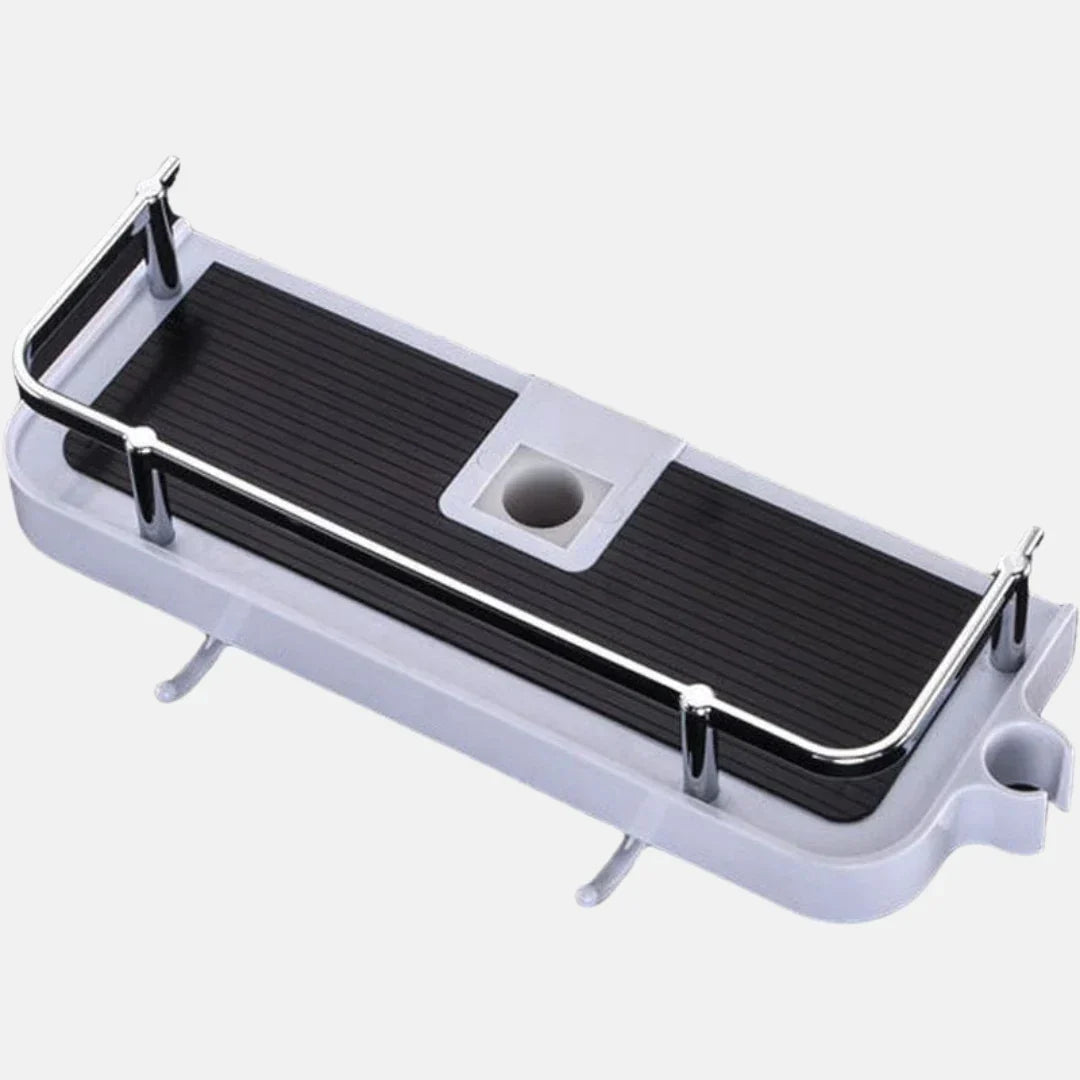 Adjustable Tension Shower Shelf, No Drilling