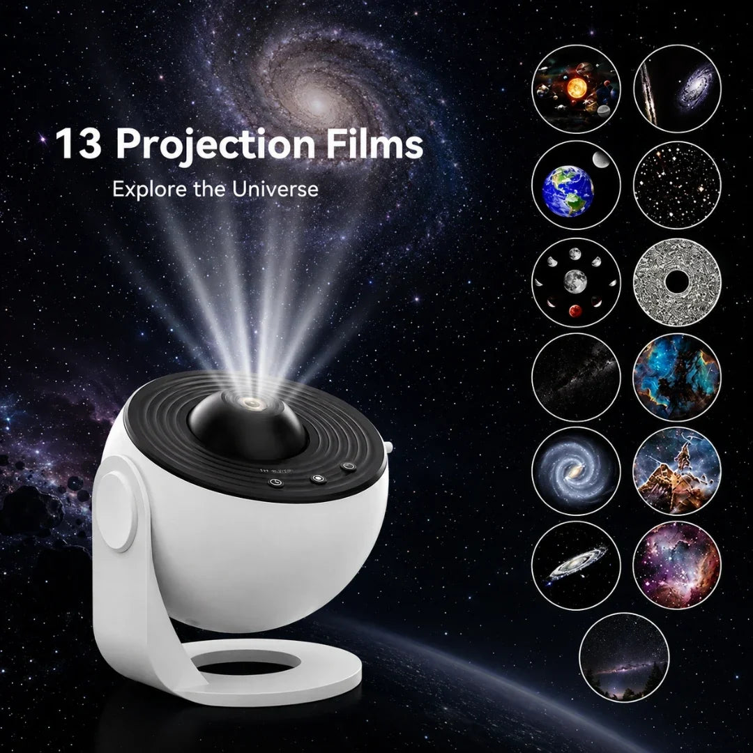Galaxy Projector Lamp with 13 Star Projections