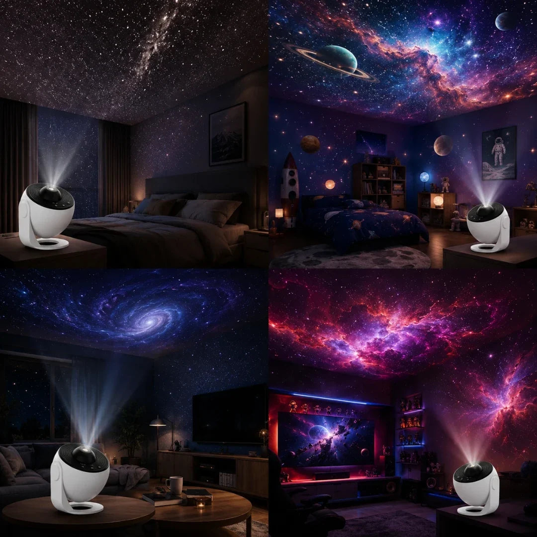 Galaxy Projector Lamp with 13 Star Projections