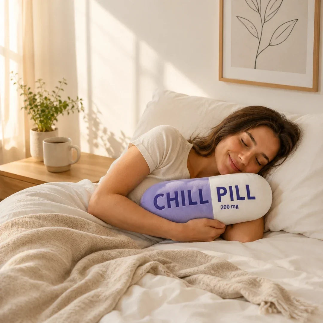 Plush Capsule Bolster Cushion in Two Lengths