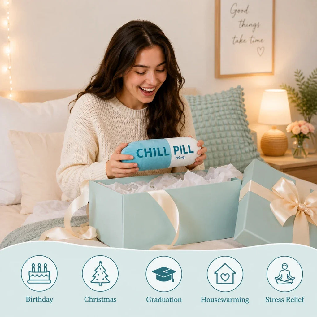 Plush Capsule Bolster Cushion in Two Lengths
