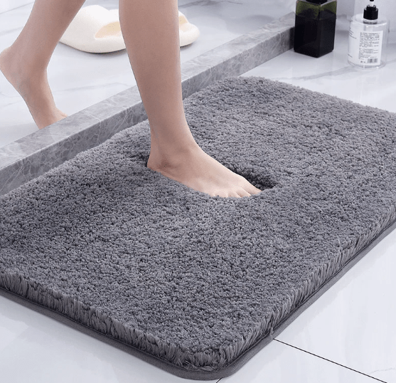 Thick Plush Bath Mat in 4 Colours