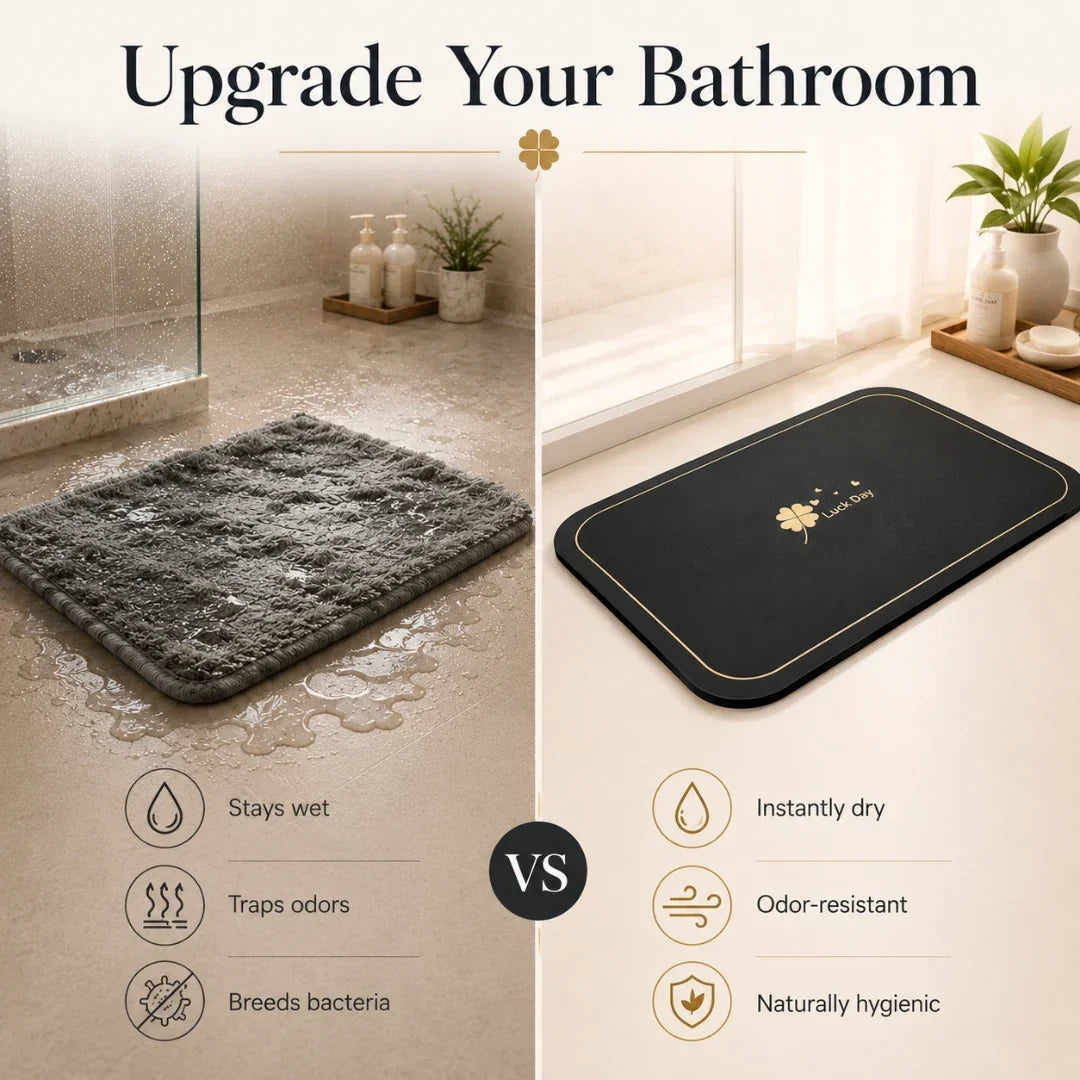 Diatomite Stone Bath Mat in 4 Sizes