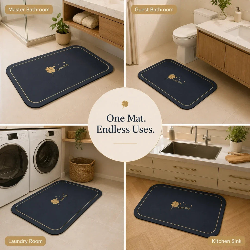 Diatomite Stone Bath Mat in 4 Sizes