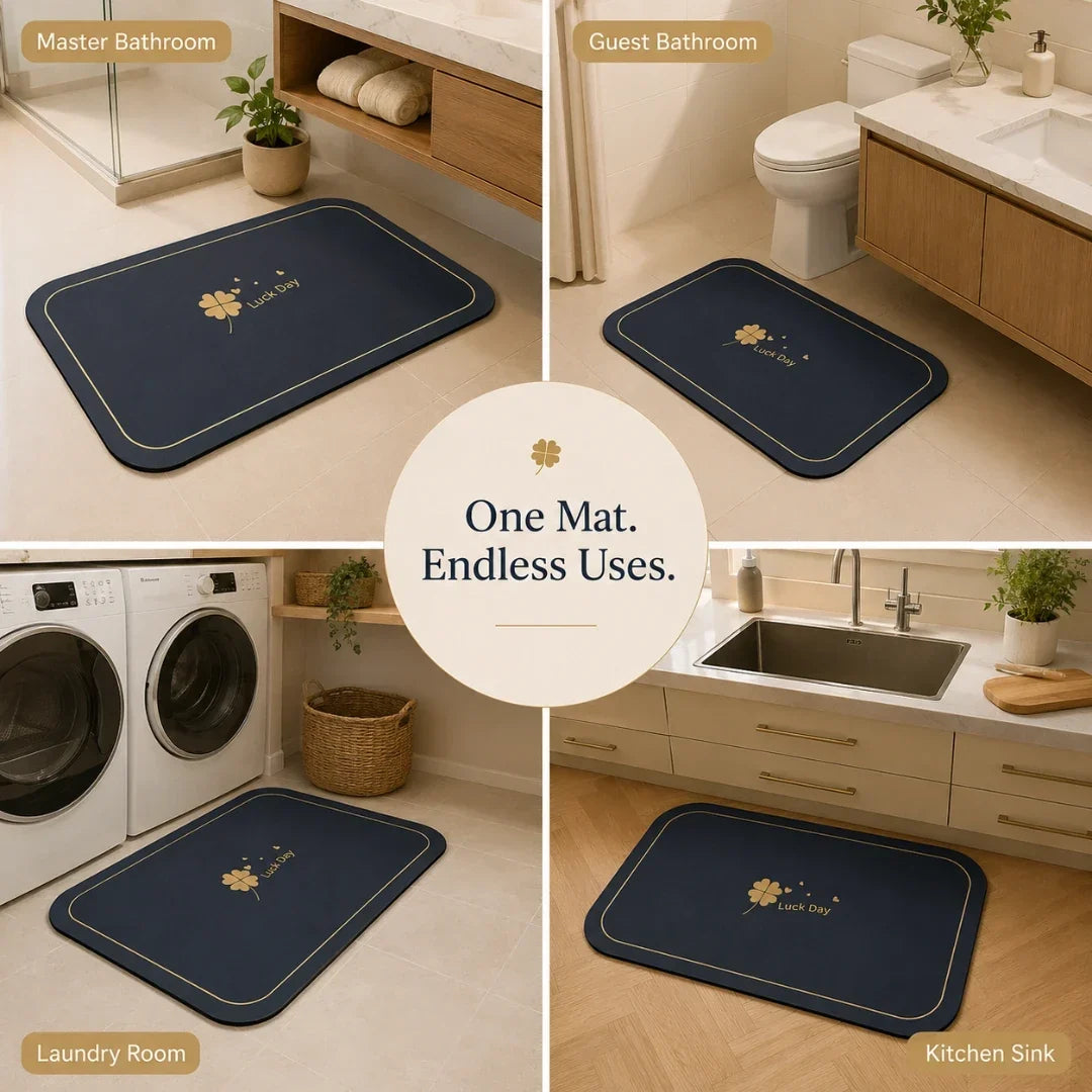 Diatomite Stone Bath Mat in 4 Sizes