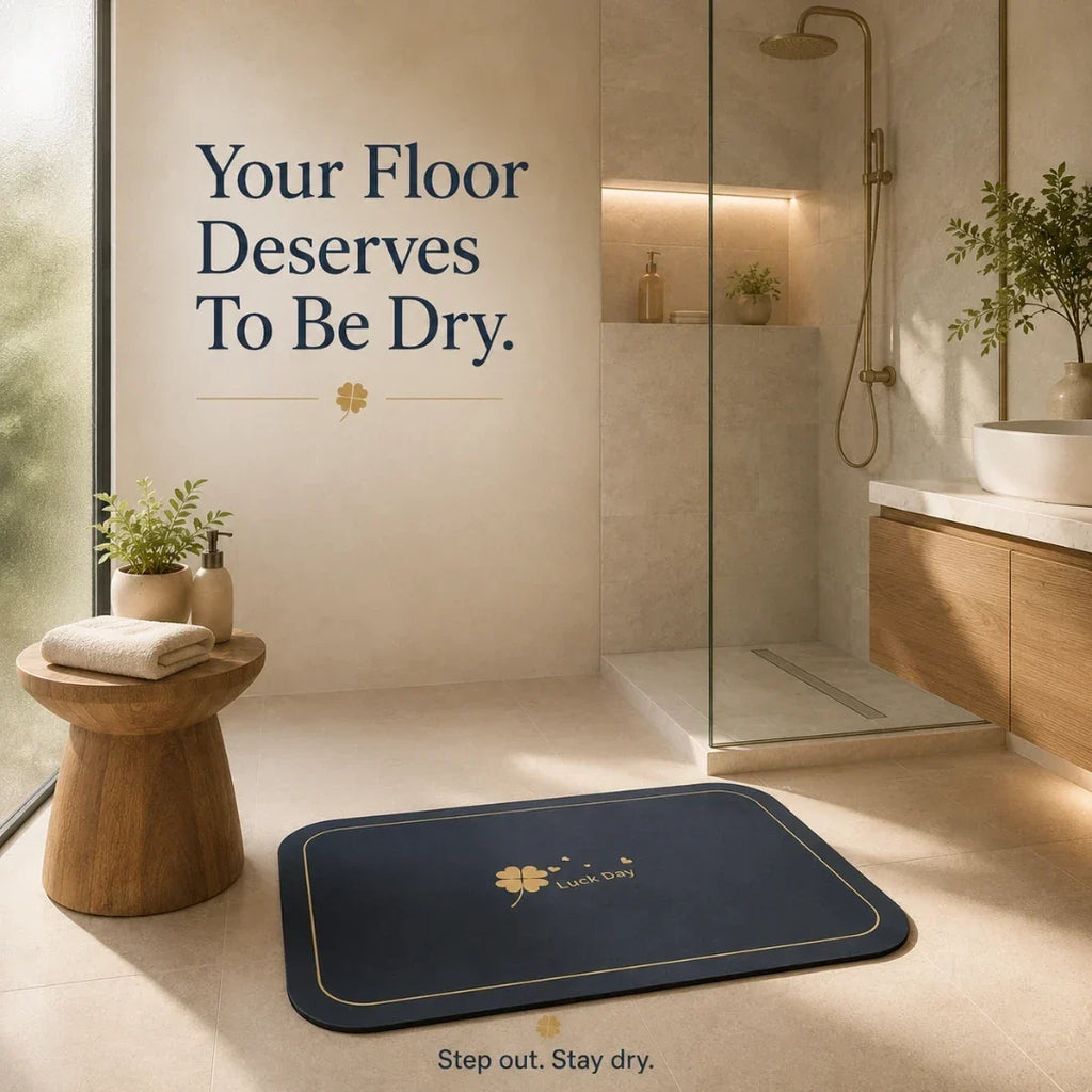 Diatomite Stone Bath Mat in 4 Sizes