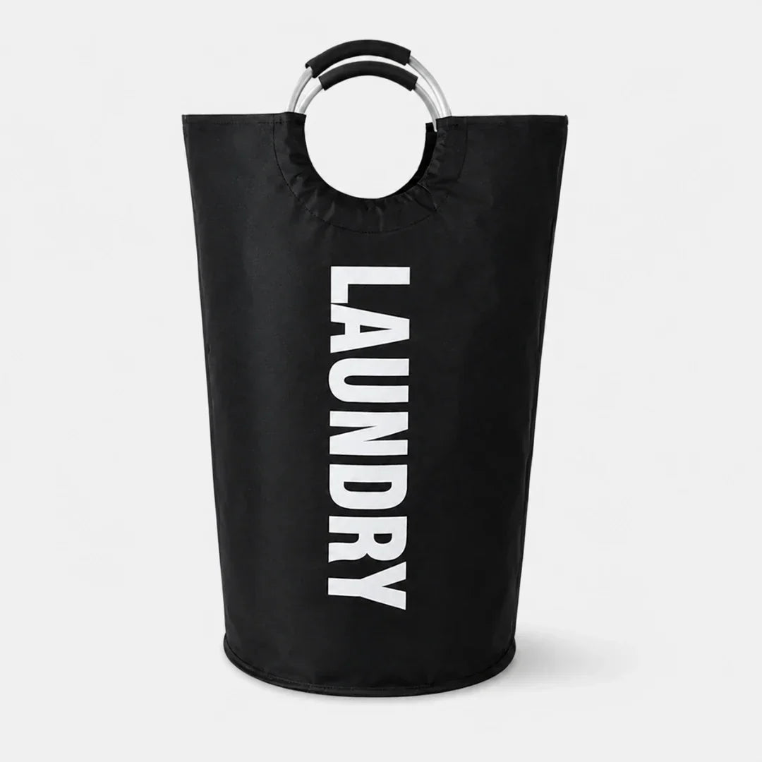 Collapsible Laundry Bag with Ring Handles – 61 x 38 cm
