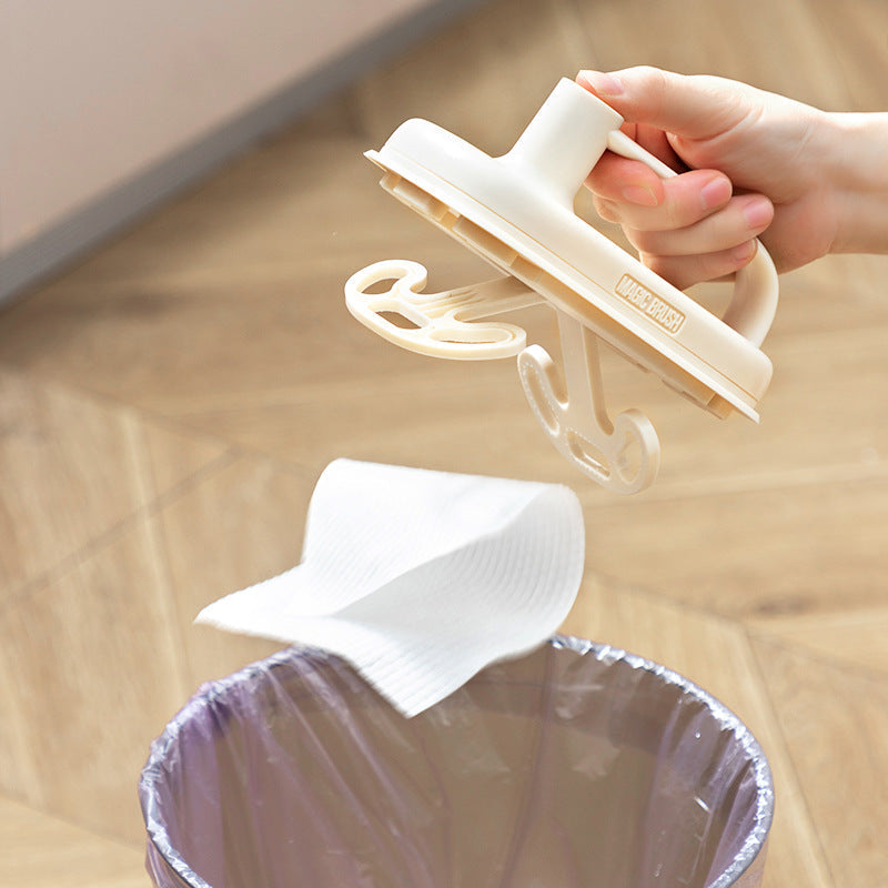 Refillable Cleaning Brush with 50 Pads