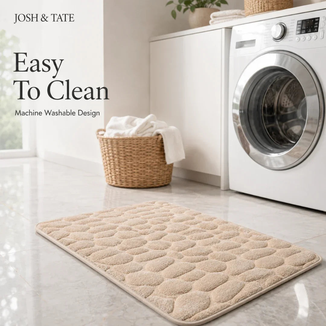Non-Slip Memory Foam Bath Mat, 40 × 60 cm