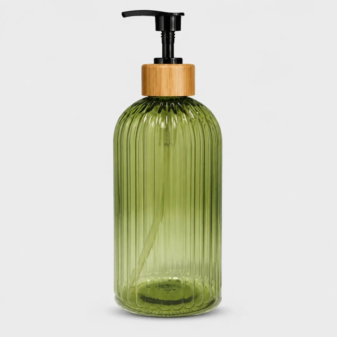 Fluted Soap Dispenser 500ml, Four Colours