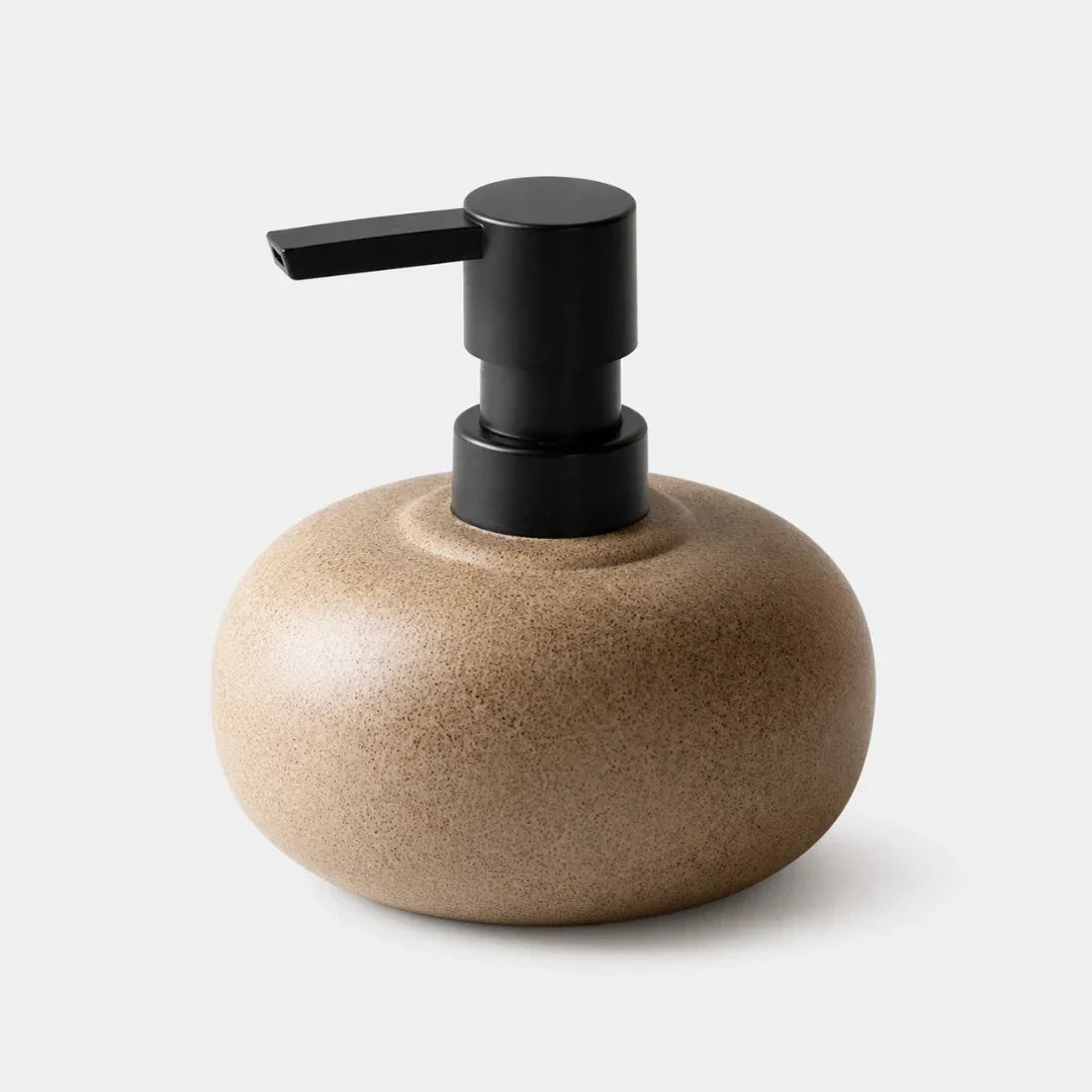 Stoneware Ceramic Soap Dispenser, 300ml