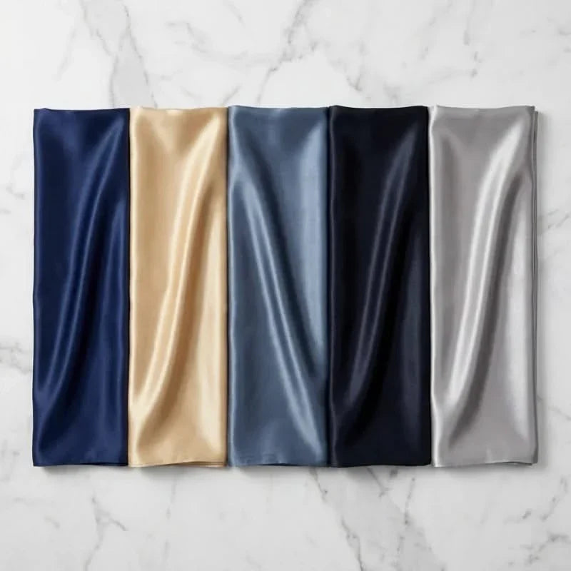 Silky 4-Piece Bedding Set with Duvet Cover and Sheet