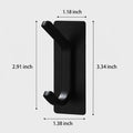 Minimalist Steel Wall Hook in Three Finishes