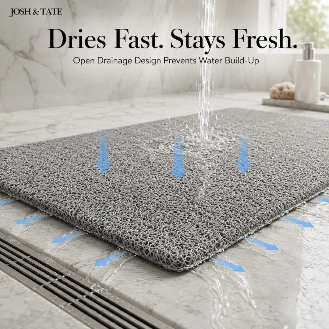 Anti-Slip Absorbent Bath Mat in Three Sizes