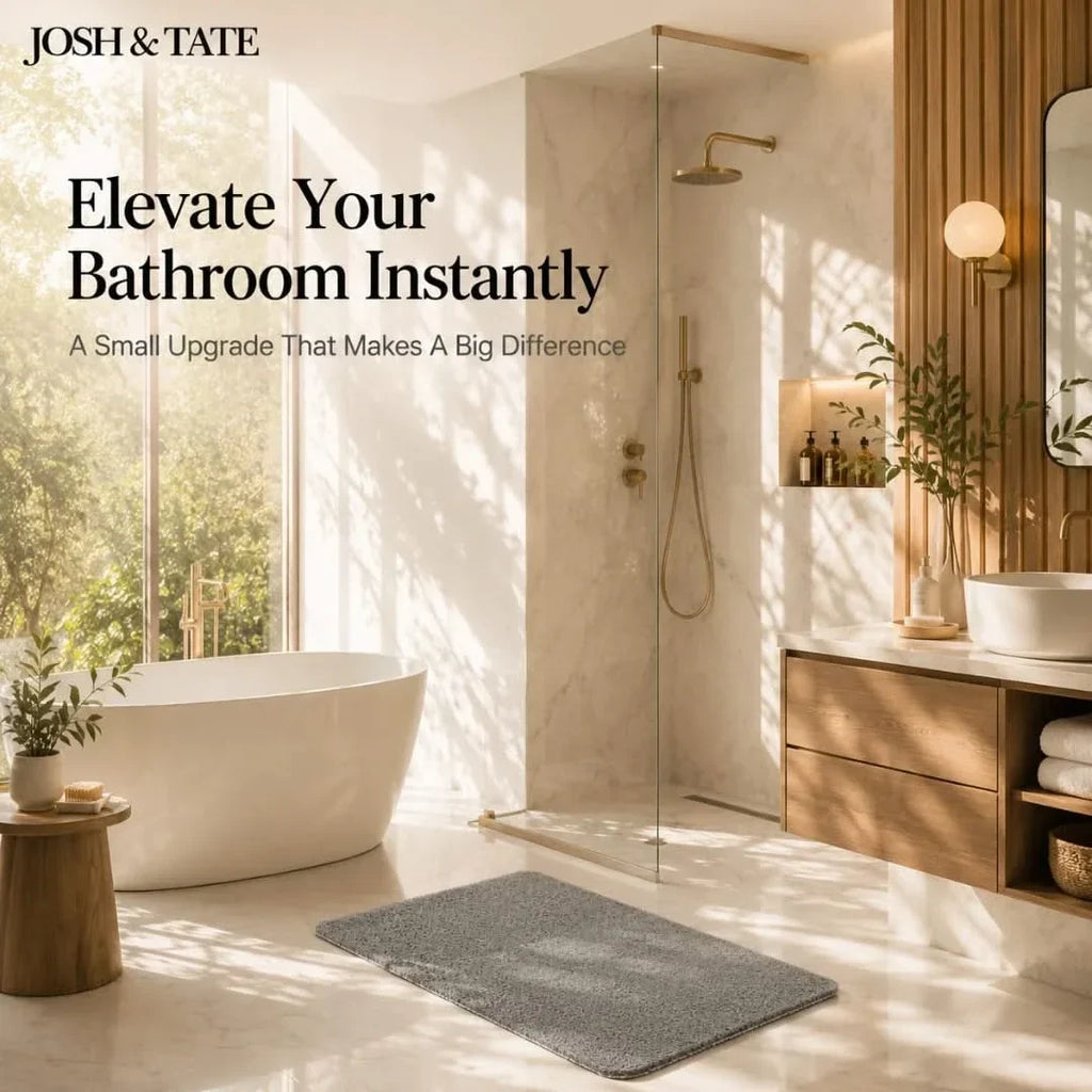 Anti-Slip Absorbent Bath Mat in Three Sizes