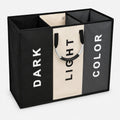 3-Section Laundry Sorter with Removable Bags