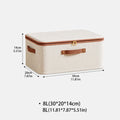 Zipped Fabric Storage Box – 8 L to 56 L