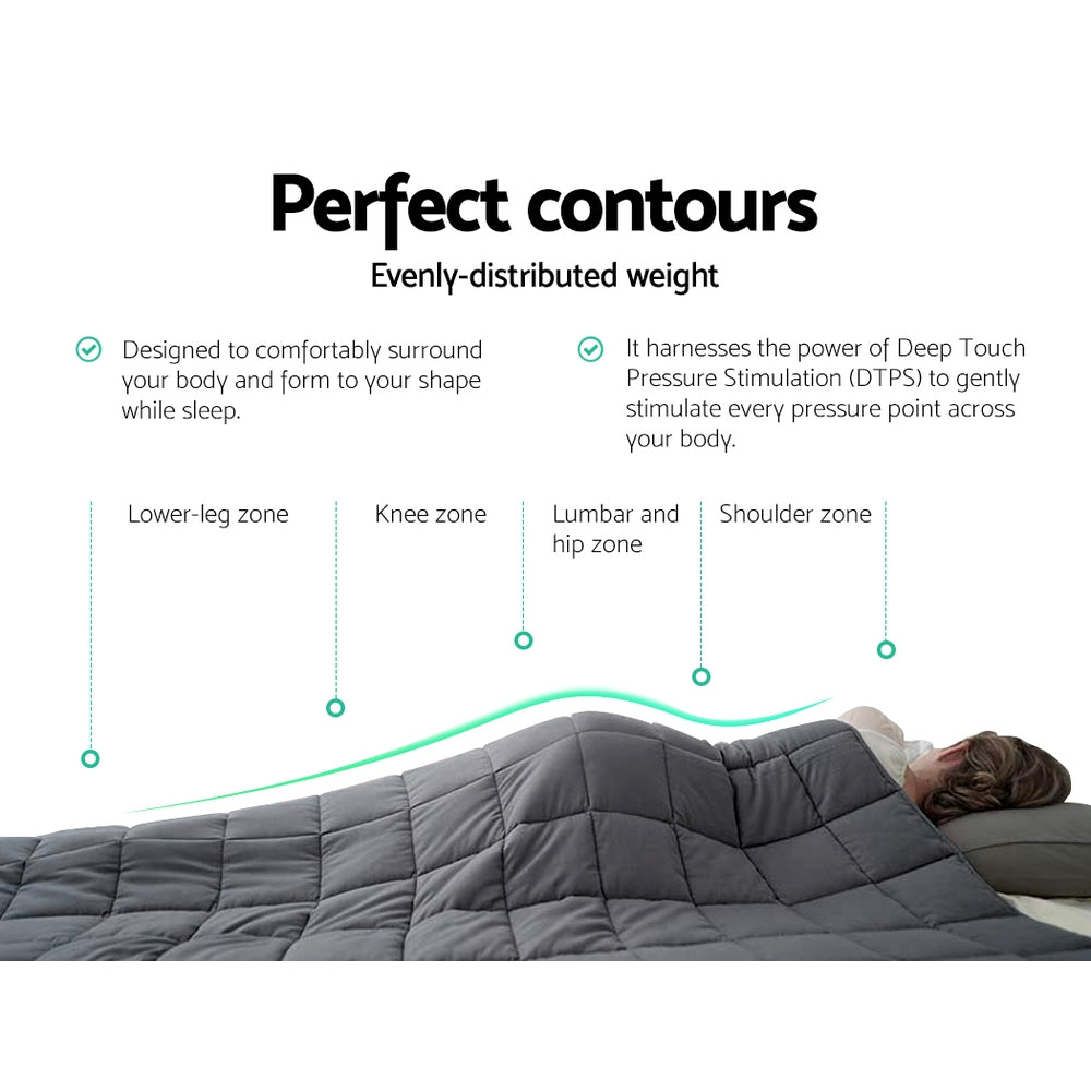 Glass-Bead Weighted Blanket in Five Weights
