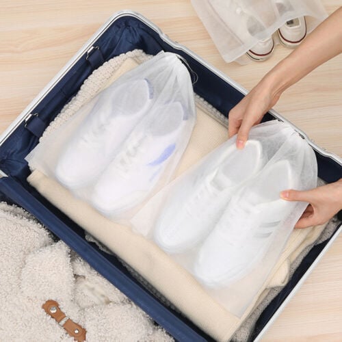 Reusable Drawstring Fabric Storage Bags