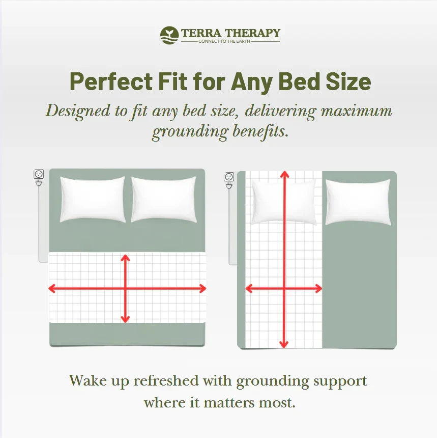 Conductive Grounding Sheet, Flat or Fitted