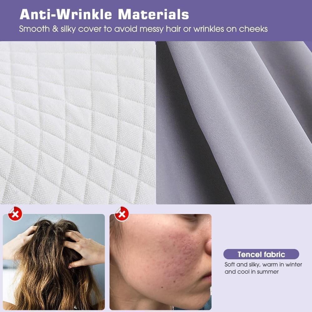 Contoured Butterfly Memory Foam Pillow