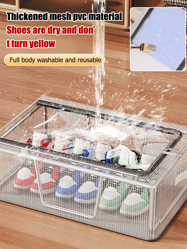 Foldable Shoe and Clothes Organizer