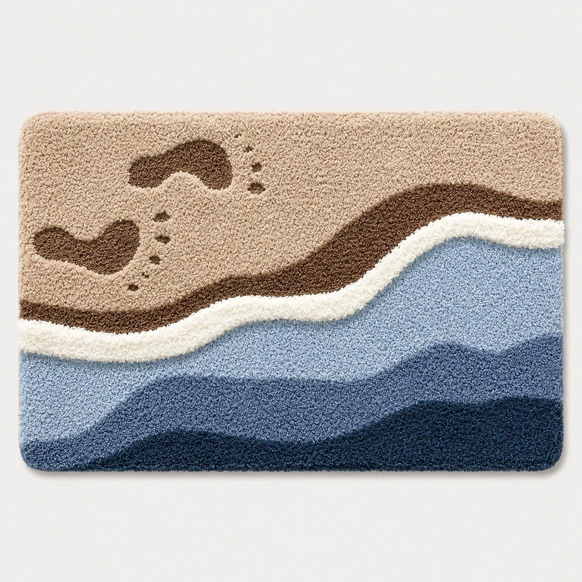Patterned Plush Bath Mat in 5 Designs