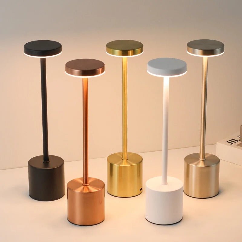 Classic Metal Touch Lamp with 3 Brightness Levels