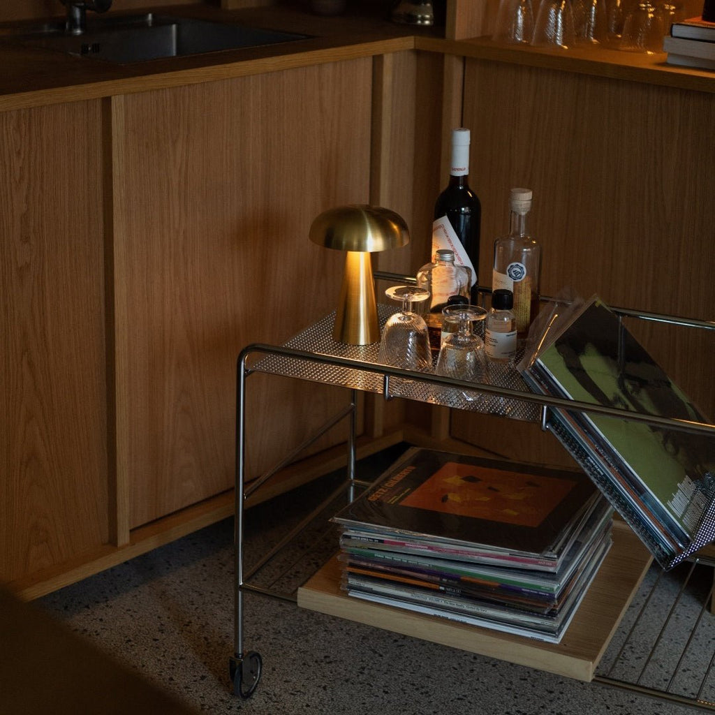 Metal Touch Table Lamp for Bedside Lighting