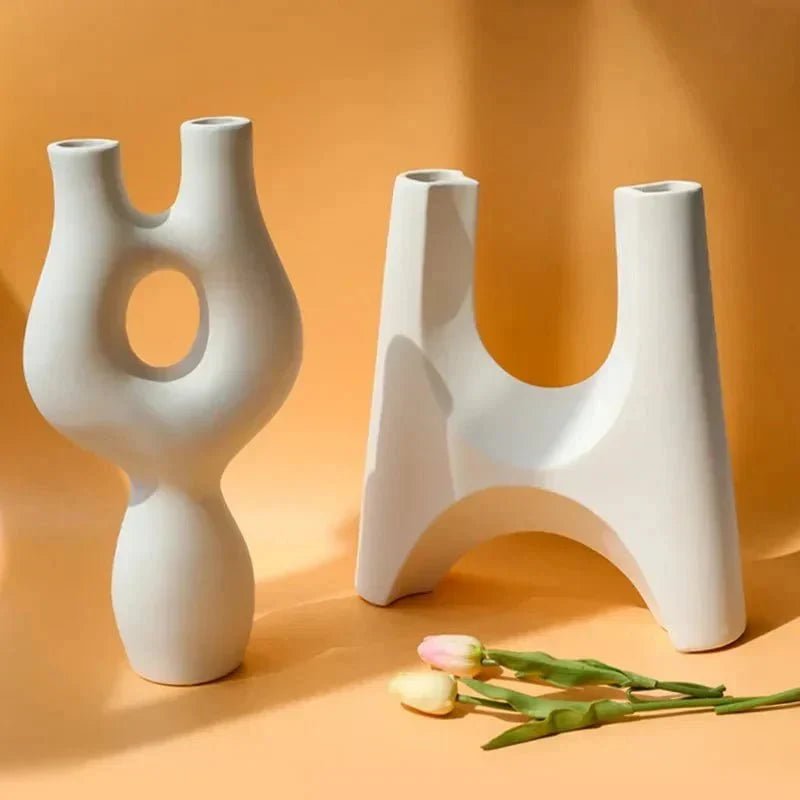 Abstract Ceramic Sculpture, Eight Forms