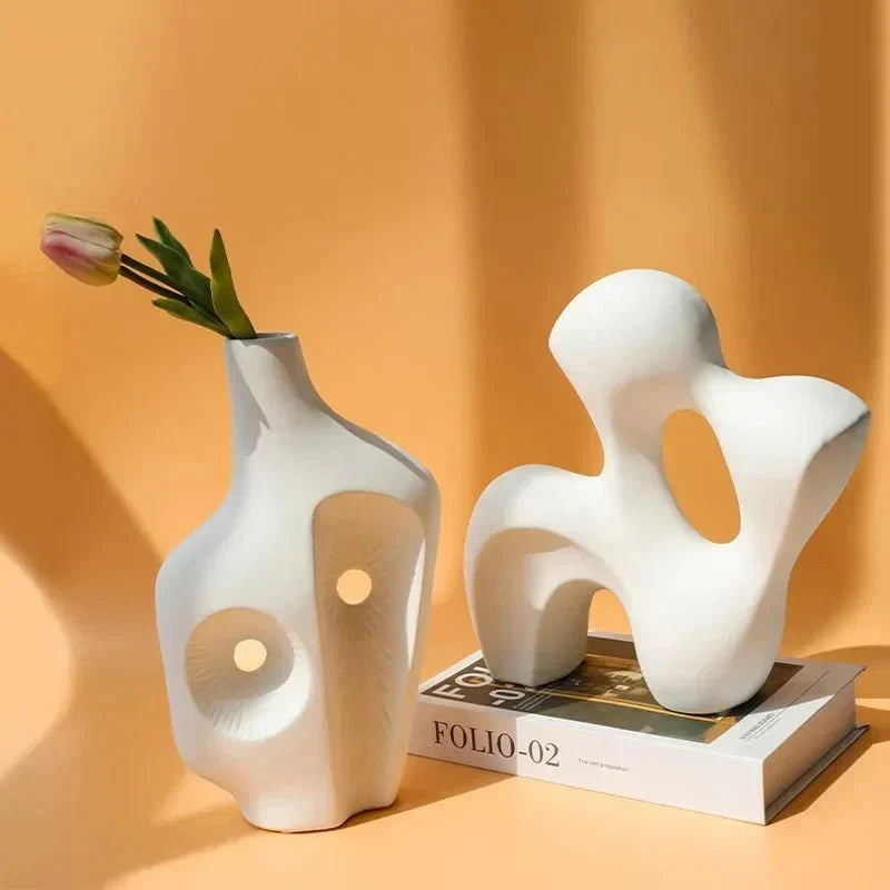 Abstract Ceramic Sculpture, Eight Forms