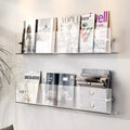 Acrylic Floating Wall Shelf for Books