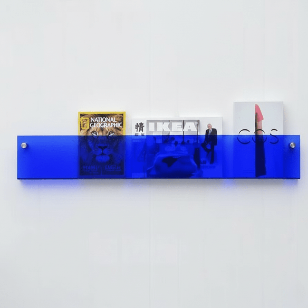 Acrylic Floating Wall Shelf for Books