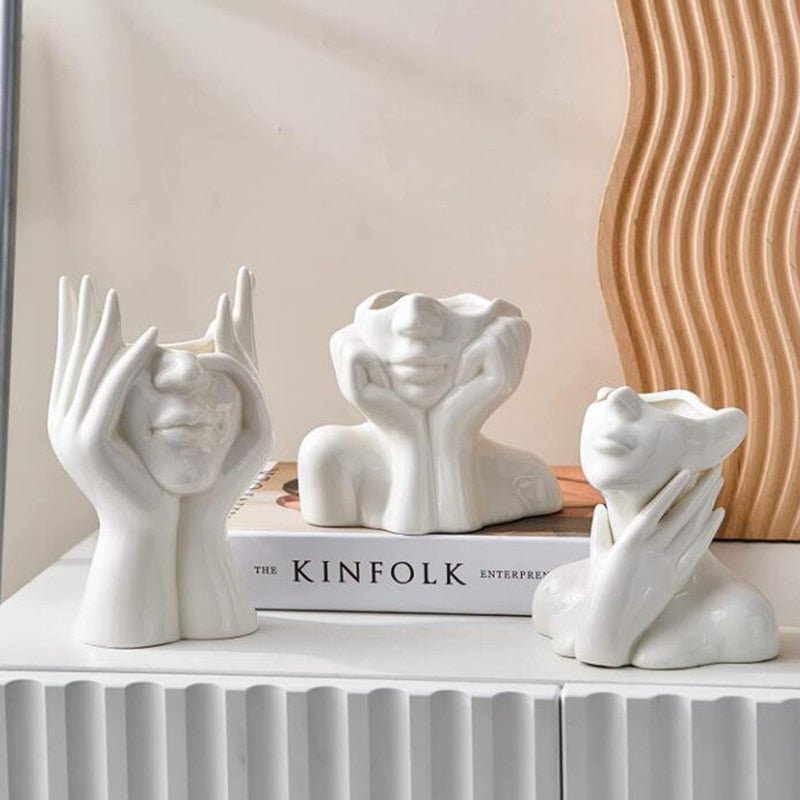 Sculptural Ceramic Vase, Four Forms