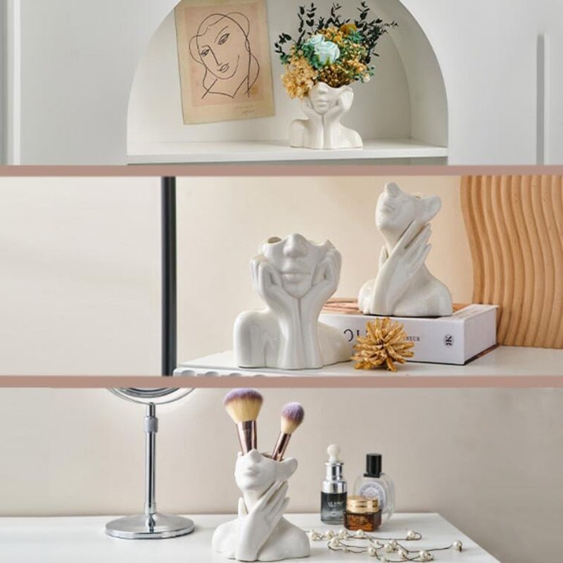 Sculptural Ceramic Vase, Four Forms
