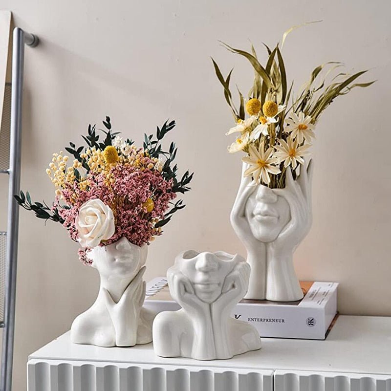 Sculptural Ceramic Vase, Four Forms
