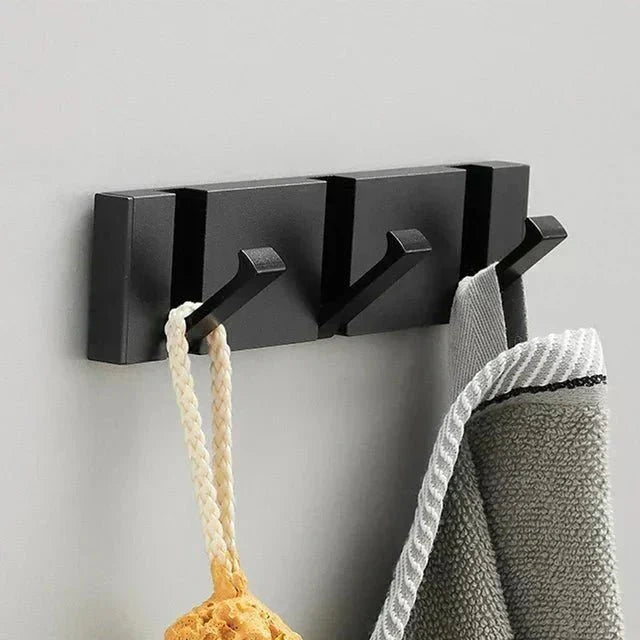 Foldable Stainless Steel Wall Hook Rail