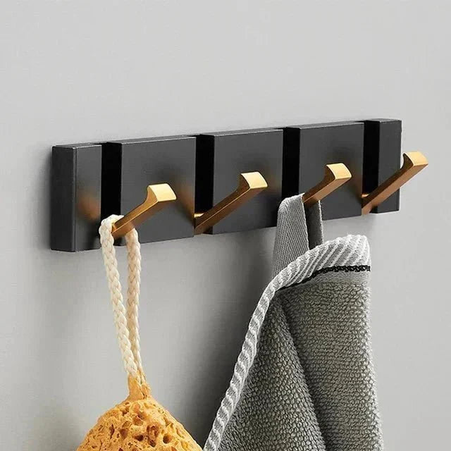Foldable Stainless Steel Wall Hook Rail