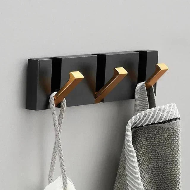 Foldable Stainless Steel Wall Hook Rail