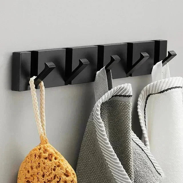 Foldable Stainless Steel Wall Hook Rail