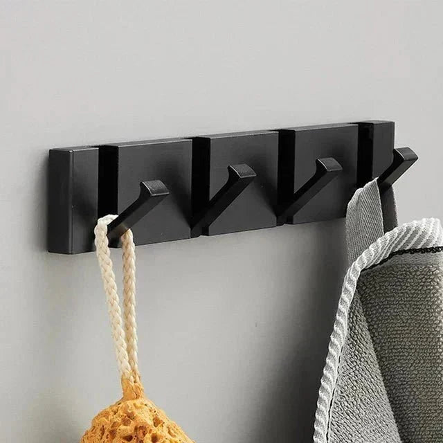 Foldable Stainless Steel Wall Hook Rail
