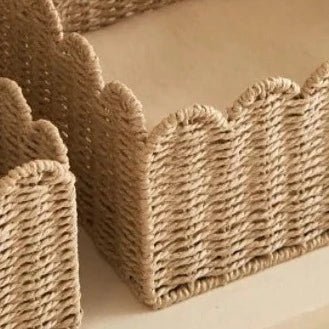 Woven Willow Storage Basket, Three Sizes