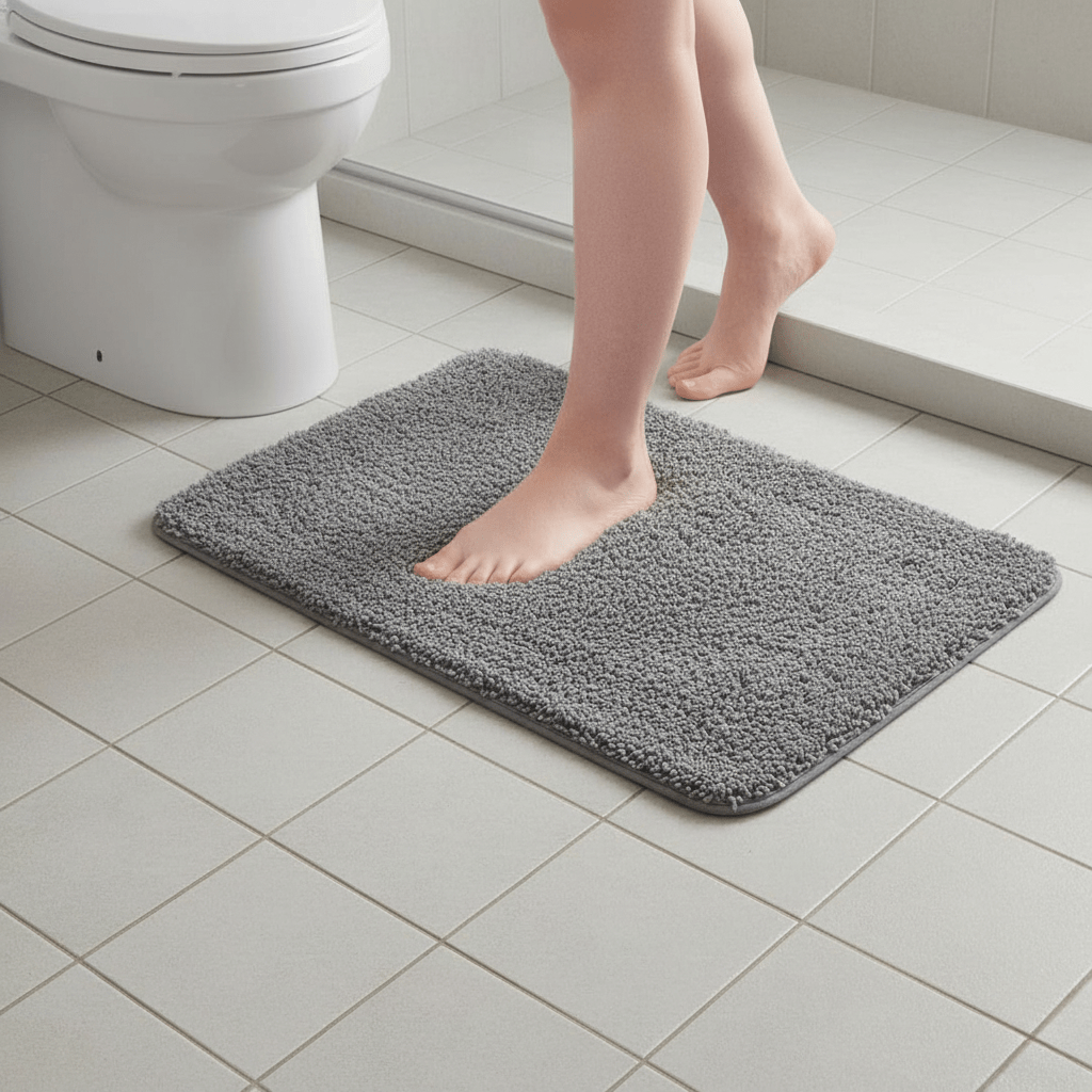 Plush Microfibre Bath Mat in Three Sizes